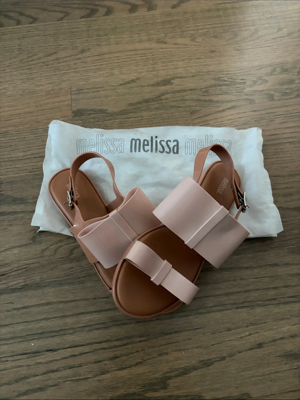 Melissa Women’s Blush Pink Slingback Slide Sandals